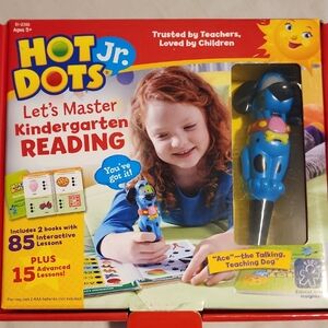 Hot Dots Jr. Let's Master Kindergarten Reading Set - Blue